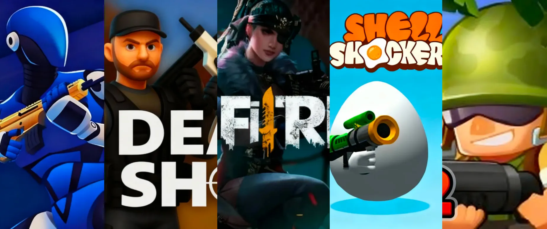 Top 5 Free Unblocked Shooting Games Online to Play at School